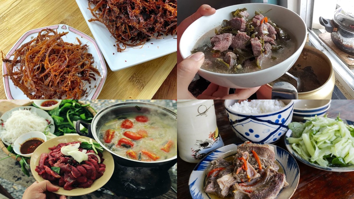 Tổng hợp 9 món ngon từ thịt trâu