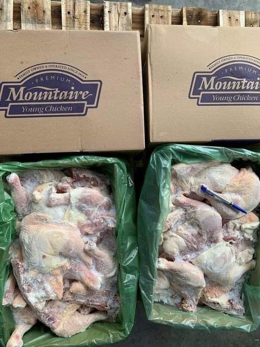 Đùi gà góc tư nhập khẩu ( đùi gà 1/4) Thùng 15kg đông lạnh