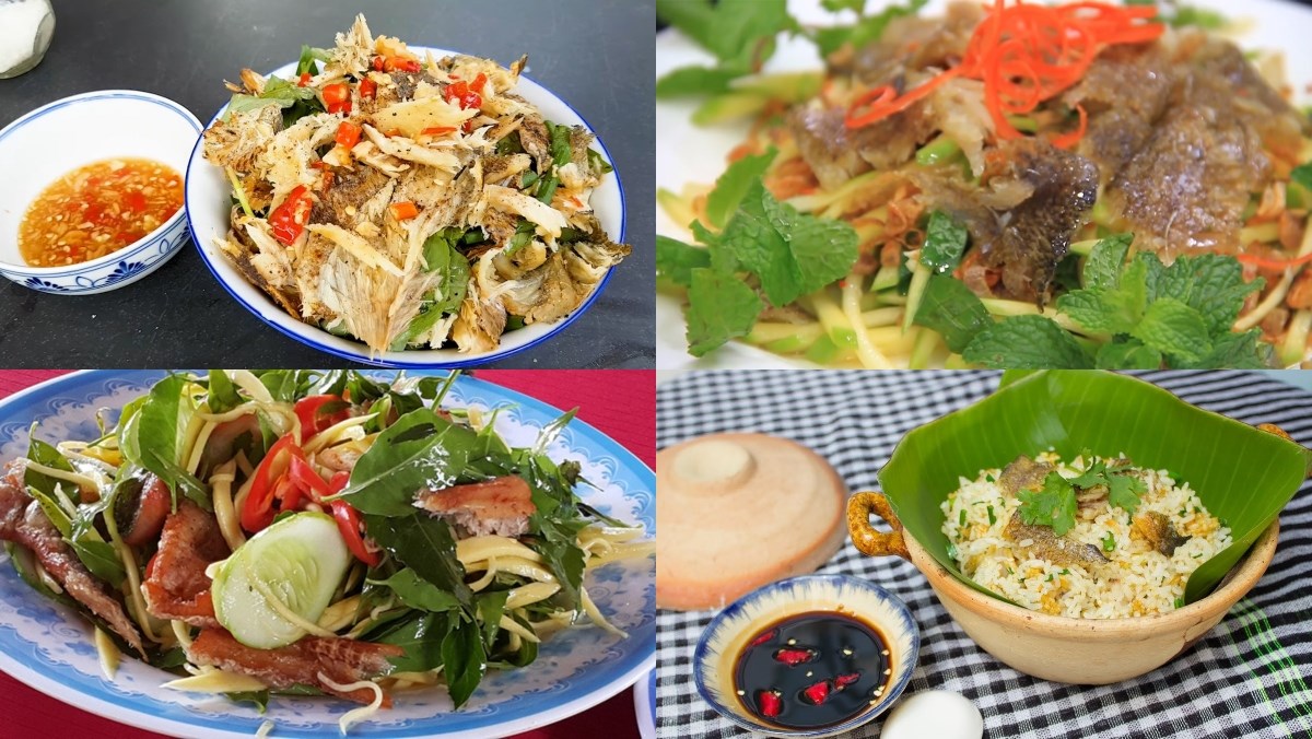 8 món ngon từ khô cá sặc