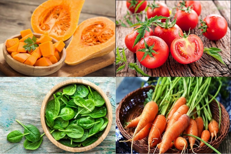 Những loại rau củ tốt cho bà bầu