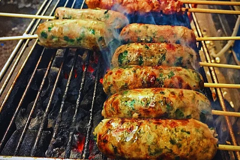 Món dồi dê nướng chuẩn vị ăn không ngán