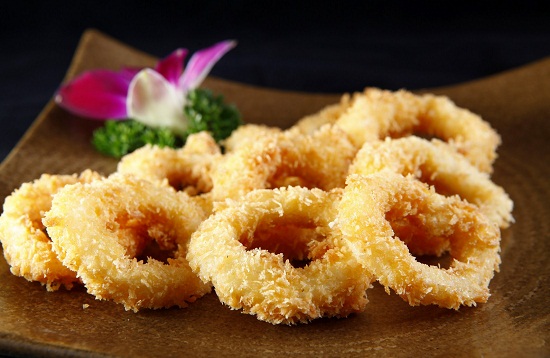 Mực vòng chiên giòn 300g – LC Foods