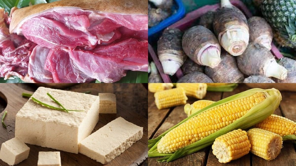 Nguyên liệu món ăn lẩu dê