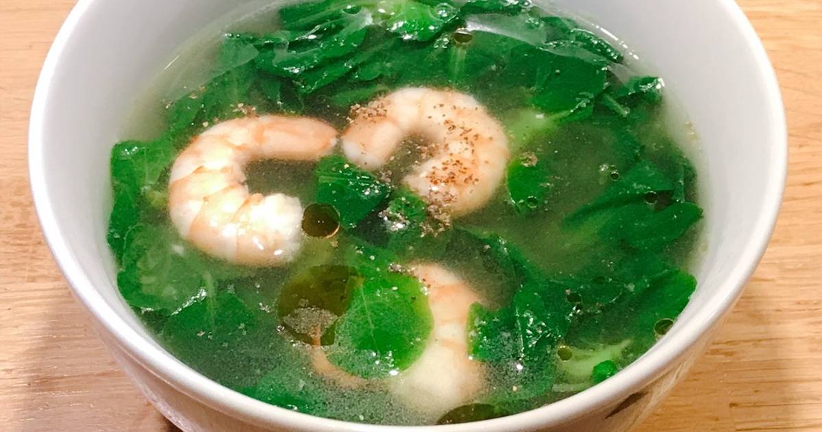 Canh Tôm Rau Diếp Cừu
