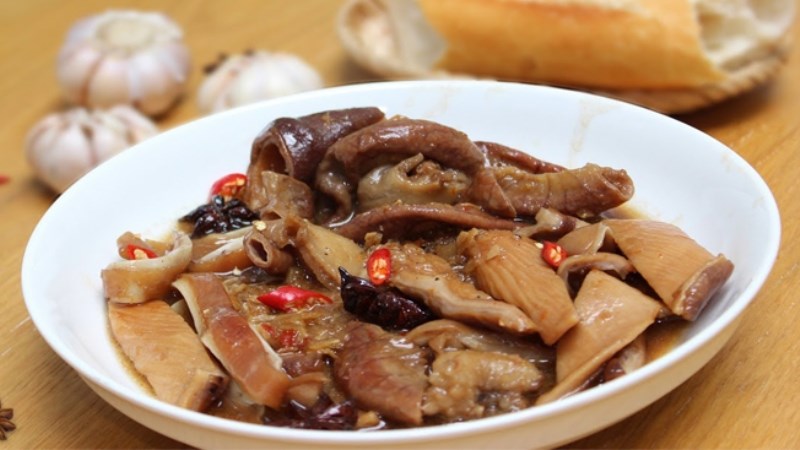 Phá lấu bao tử heo