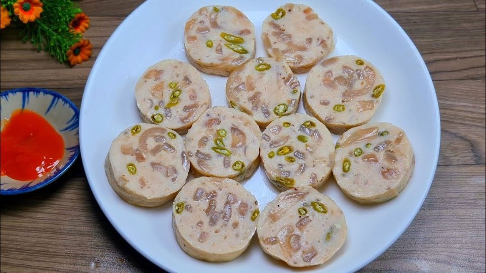 Chả da heo ớt xiêm xanh