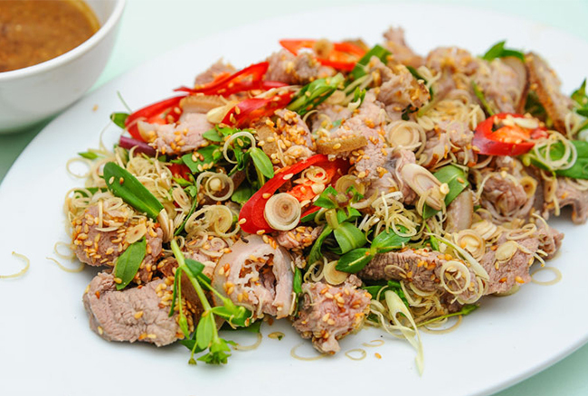 Cách làm dê tái chanh đơn giản tại nhà