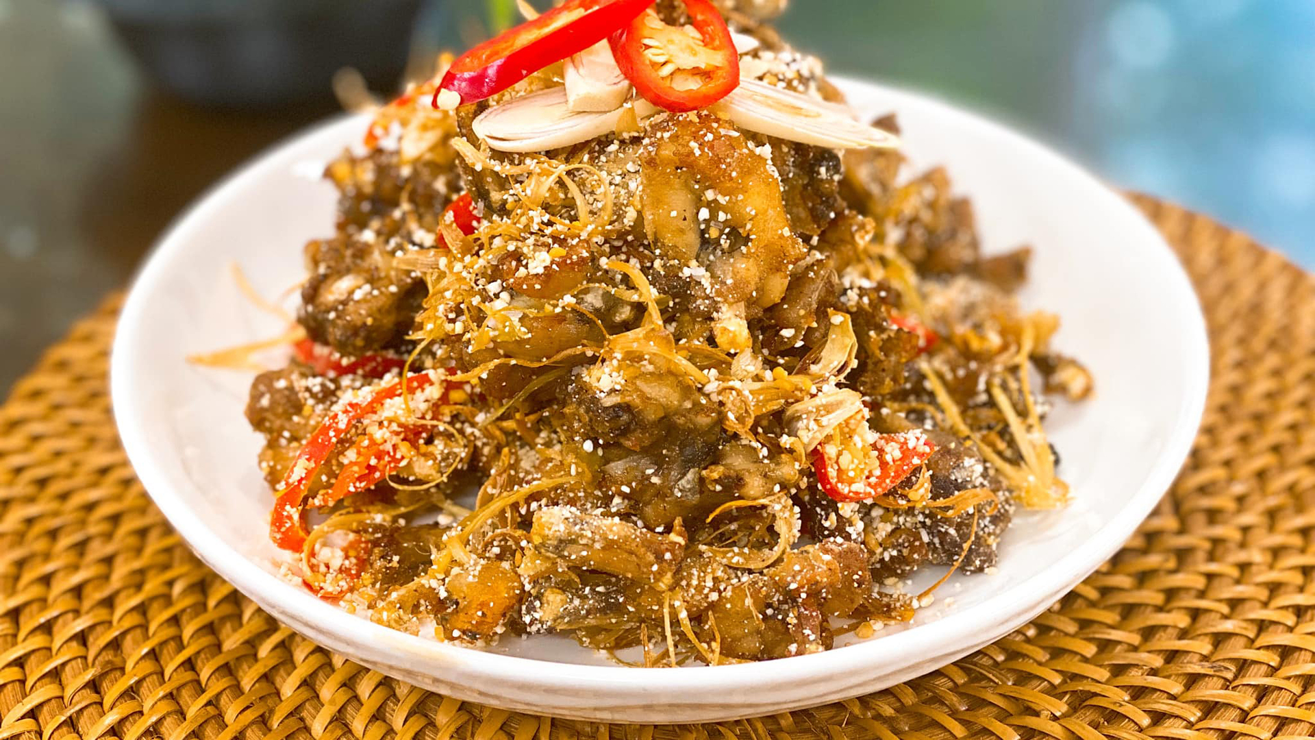 Ếch rang muối