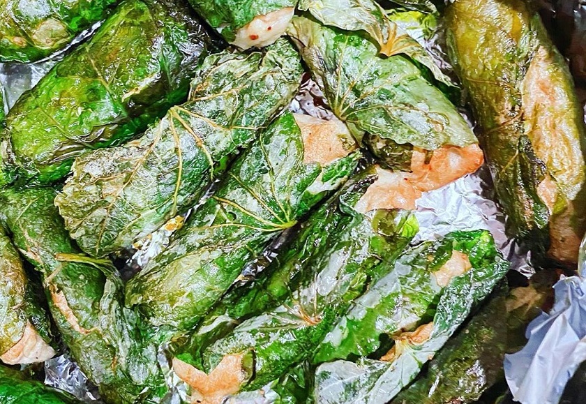 Chả cá Nha Trang cuốn lá lốt 